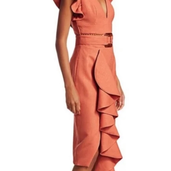 Pat Bo belted midi dress - Picture 4 of 6